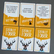 SOTALLY TOBER English Card Game Party Game Halloween Holiday Gift - A - View 3