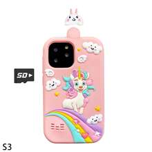 Điện thoại đồ chơi thông minh cho trẻ mầm non, màn hình cảm ứng 2.8 inch tích hợp trò chơi giáo dục, quà tặng sinh nhật, Giáng sinh và ngày lễ lý tưởng cho trẻ nhỏ - Nhiều màu - Xem 20