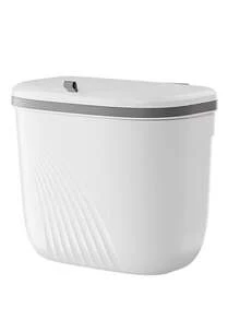 Wall-Mounted Trash Can With Lid, Large Capacity, Odor-Proof, Suitable For Kitchen, Bathroom And Toilet Paper Storage - A - View 11