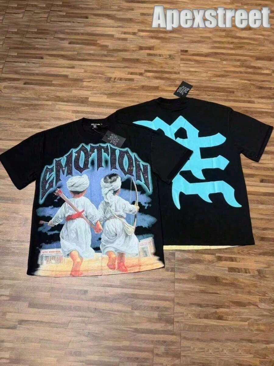 Women T-Shirts - 黑色 1 2 - 查看 1