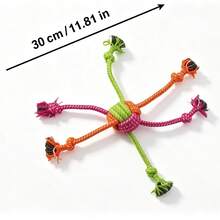 60CM Heavy Duty Dog Chew Toy - Indestructible Tug Toy For Large And Extra Large Dog Breeds, Durable Dental Cleaning And Interactive Play, Dog Rope, Dog Toy - Multicolor - View 7