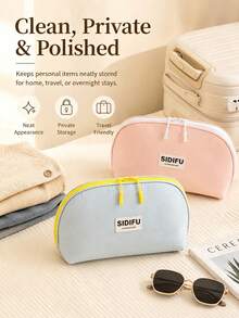 Underwear Storage Bag, Panties And Socks Travel Organizer, Portable Large Capacity Toiletry Bag, Fashionable Bra Storage Bag - Essential Travel Accessory,Bedroom Room Decor,Back To School - Multicolor - View 5