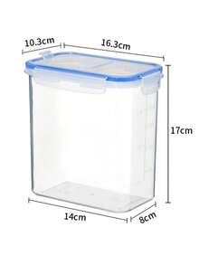 Storage Box Rice Bucket Storage Container Refrigerator Airtight Jar Grains & Cereals Storage Box Moisture-Proof Kitchen Home Snack Storage Fresh-Keeping Box Jar - View 3