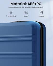 Suitcases - Blue-black - View 5