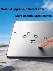 3片裝磨砂防眩光紙感平板螢幕保護貼,相容 iPad 第5-11代 Air Pro 10.9 11 13吋 2024 2025,防指紋防刮軟膜,適合書寫、繪圖、素描與辦公,相容 Galaxy Tab / MatePad / Honor Pad - 3件 - 查看 7