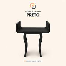 Suporte Babá Eletrônica Berço Universal Ajustável Sem Furos Fácil Instalar Baby Monitor - Preto - Visão 2