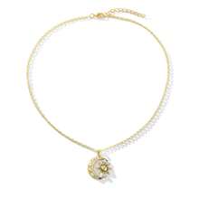 Bohemian Style Women's Necklace Fashion Creative Design Moon & Sun Pendant Suitable For Vacation, Party, Gift - Gold - View 6