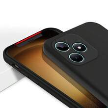 Casing Ponsel untuk C51 / C51s / Narzo N53 / C53, dengan Perlindungan Kamera, Tipis, Tahan Guncangan, Fleksibel, Hitam Matte, Pelindung Silikon Lembut - Hitam - View 6