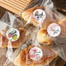 500pcs Watercolor Peony Gratitude Doodle Roll Stickers, 1 Inch Round, 10 Pattern Cycle, Morandi Pastel Floral, English "Thank You", Office Stationery Stickers, Suitable For Small Business Package Sealing, Baking Handmade Packaging, Floral Gift Decoration, Holiday Gift Wrapping, DIY Scrapbook Material - Watercolor Peony Thanksgiving - View 5