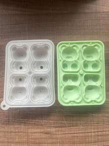1pc Bear Shaped Ice Mold - Green - View 10