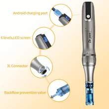 Dr.Pen M8S Microneedling Roller Professional Microneedling Pen Set, Skincare, Essence Infusion, Skincare Tool, Home Use - Silver - View 7