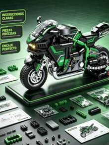 Kids Block Motorcycles - Multicolor - View 2