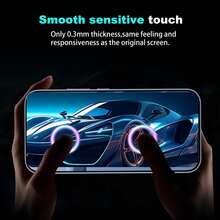 2pcs Tempered Glass Screen Protector + 2pcs Lens Protector Compatible With Xiaomi 17T/ 17T Pro 9H Anti-Fingerprint Anti-Shatter Bubble-Free Screen Protector - Clear - View 7