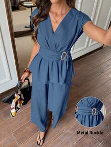 Women Two-Piece Outfits - 藍色 - 查看 1
