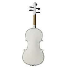 New 4/4 Acoustic Violin Case Bow Rosin White - As Pic - View 9