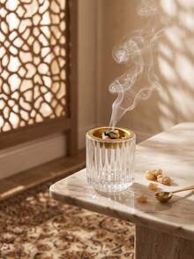 1pc/Set Fashionable Glass Incense Burner/Holder, Indoor Zen-Style Incense Burner, Home Decor, Tabletop Decoration, Aromatherapy Diffuser, Room Decor/Home Decor/Tabletop Decor, Gift For Best Friend, Thanksgiving/Christmas/Halloween - Multicolor - View 8