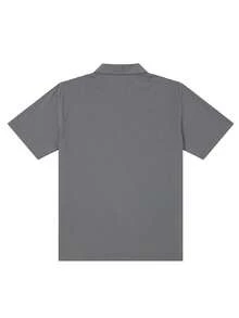 The North Face Men's Short Sleeve Comfortable Daily Sports Casual Outdoor Commute POLO Short Sleeve T-Shirt 8EY50UZ - Grey - View 5