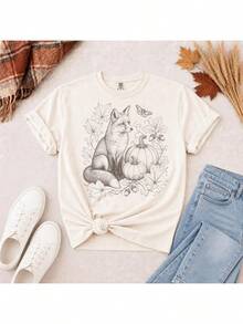 Women T-Shirts - 白色 - 查看 4