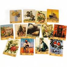 Granny's Postcards Lenormand Oracle Tarot Cards Fortune Telling Game Card Divination Fate Party Family Board Game - White - View 2