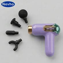 Nevho Handheld Electric Massage Gun, 20-Minute Auto-Timer Mode, 9-Speed Intelligent Control, 4 Massage Heads, Ultra-Portable Body Relaxation Device, Suitable For Home, Office, Travel Use - View 15