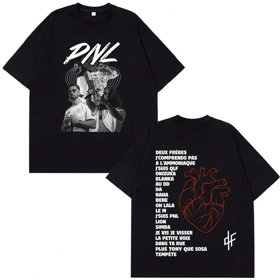 Camisetas de hombre - Negro - Ver 1