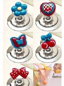 Bouton de chasse d'eau élégant - Ongle, Plusieurs styles disponibles, Convient pour la décoration de la salle de bain, Releveur de siège de toilette, Releveur de couvercle, Poignée de siège de toilette en silicone pour la maison, Pas de mains , Poignée de toilette en silicone mignonne, Convient pour la maison, les voyages, Beau et élégant, Essentiel quotidien, Essentiel pour les ongles longs, Saison de la rentrée scolaire - A - Voir 2