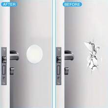 5pcs Transparent Self-Adhesive Door Stopper Wall Protector Pads, Silent Design, Suitable For Home And Office, Easy To Install - Transparent - View 4