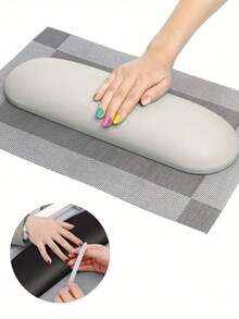 1 Peça Almofada de Apoio de Braço para Manicure, Apoio de Braço para Salão de Unhas, Almofada de Apoio de Braço, Ferramentas e Acessórios de Manicure, Para Estúdios de Unhas e Cílios, Equipamento de Manicure. - Multicolorido - Visão 8