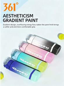 361degree 1pc Sports Water Bottle, Gift For Girlfriend - Multicolor - View 2