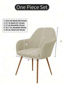 Solid Color New Curved Flannel Fleece High Stretch Full Coverage Chair Slipcover, Dustproof Decorative Furniture Protector, Universal Chair Cover For Hotel, Living Room, Study, Dining Room Daily Indoor Decoration - Multicolor - View 29