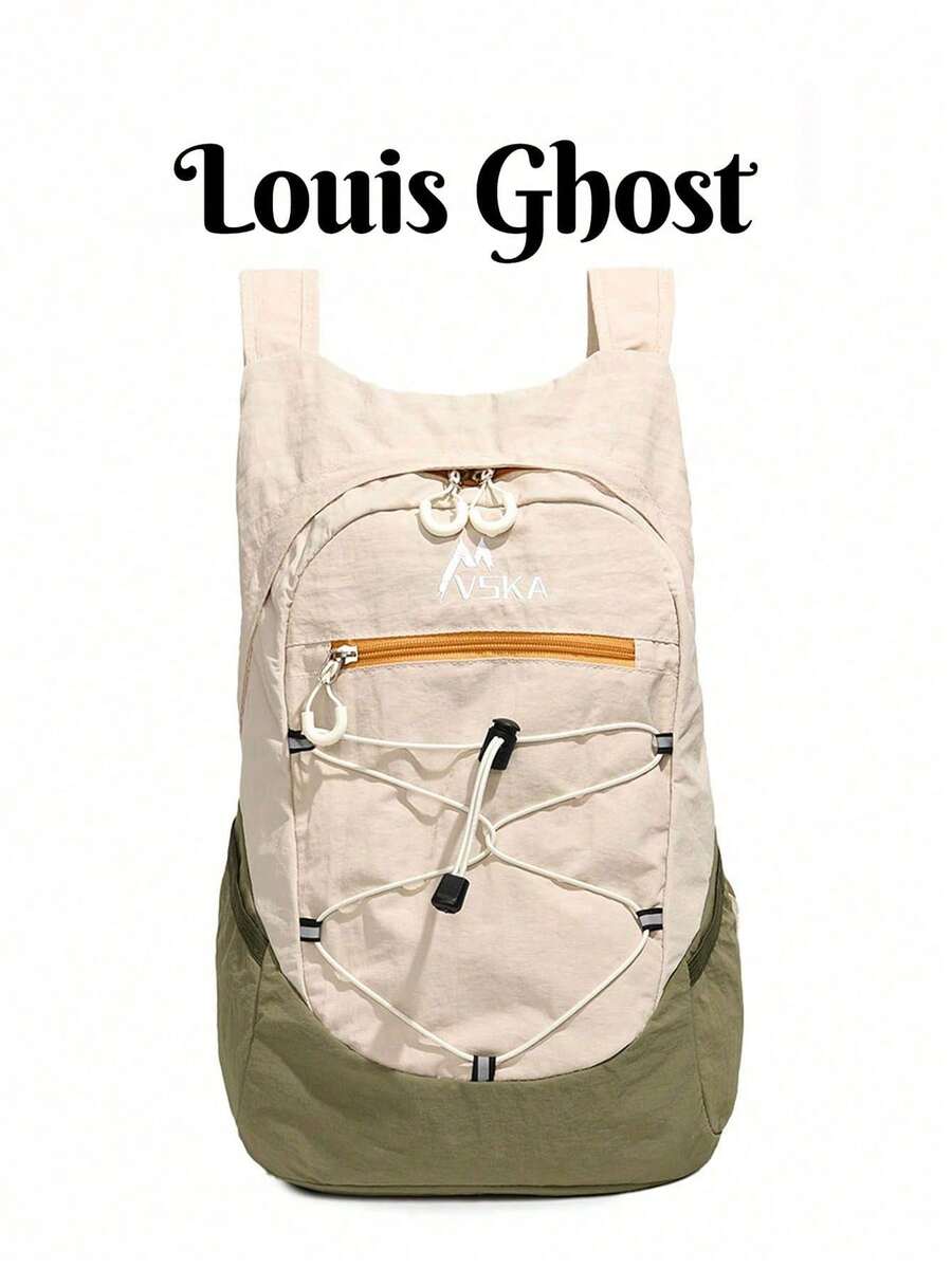 Mochila de senderismo ultraligera para exteriores.Mochila deportiva casual de gran capacidad para viajes y estudiantes.El compañero perfecto para viajes cortos, actividades al aire libre y desplazamientos diarios.El compartimento principal espacioso, acomodando fácilmente tus artículos esenciales diarios. MP4D - Multicolor - Ver 1