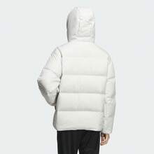 Adidas CLIMAWARM Men's Casual Outdoor Windproof Insulated Hooded Puffer Jacket White - White - View 3