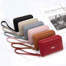 Women's Wristlet Coin Purse, Fashionable Exquisite Storage Bag, Mini Key Pouch, Suitable For Daily Use, Convenient To Carry - Multicolor - View 5