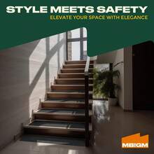 5-16 Grade Outdoor Stair Tread Pads, Suitable For Wooden Stairs, Suitable For Outdoor Stairs, Stair Tread Protection Pads, Outdoor Use, Black - Multicolor - View 5