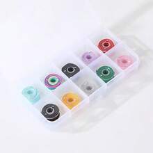 Mini 36 Colors Jade Thread Jade Rope 72# Braiding Kit, Buddhist Beads Bracelet Stringing Line, Cultural Relics Jewelry Accessories, Suitable For DIY Jewelry Beading, Braided Rope, Bracelet Decoration And Chinese Knot Making - 0.8mm 4m Elastic Cord - View 10