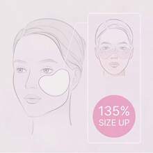 60pcs/Invisible Outdoor Beauty Patches - Ultra-Thin Invisible Facial Support Patches - Trimmable - Full Face Universal - Large Size - Suitable For Makeup - Outdoor - Sports - Daily Use - Travel - Portable - Use Anytime Anywhere, Facial Tape - Multicolor - View 5