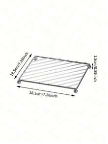 Stainless Steel 4-Leg Pot Trivet, Heat-Resistant Insulated Pad, Table Protector, Anti-Scalding Mat, Suitable For Kitchen, Baking, Restaurant, Cooking - View 6