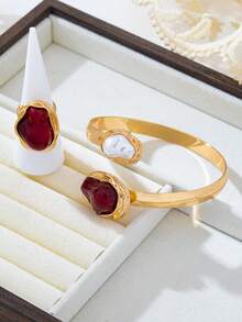 Gold + Burgundy