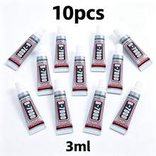 110ml Transparent B7000 Glue, Clear Flexible Waterproof Multi-Purpose Adhesive, Suitable For Phone Screen Repair, Rhinestones, Jewelry Making, Clothing, Shoes, Bags, Resin Crafts, Acrylic Decor, Miniature Models, Eyeglass Frames DIY Supplies - A - View 14