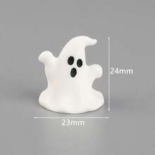 Cute Black And White Ghost Decor, Creative Fashion Halloween Decoration, Enhances Holiday Atmosphere, Suitable For Home, Room, Wedding And Birthday Party Decoration, Ideal Personalized Holiday And Halloween Gift, Christmas Decor - A - View 14