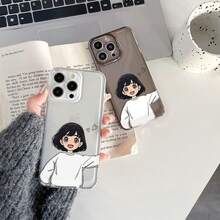 Fashion Phone Cases - LM Holding Hands With a Girl [transparent Space Shell] - View 5