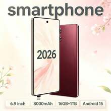 No More Annoying Storage Full Pop-Ups! Brand New S26 5G Mobile, 16GB RAM+1TB Mass ROM, 8000mAh Ultra Long Lasting Battery With Handy Built-In AI Stylus - Black - View 3