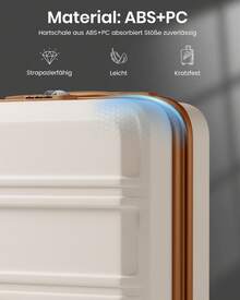 Suitcases - White-brown - View 5