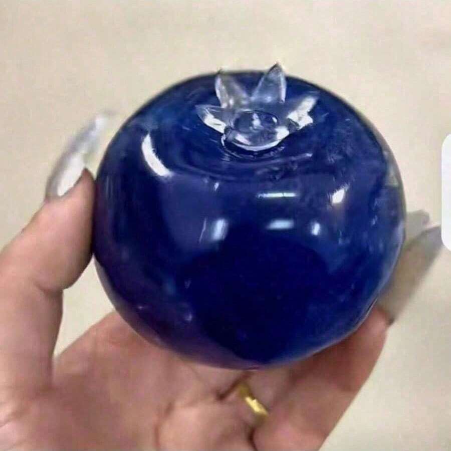 Premium Stress Calming Squishy Toys 1pc ,Jelly Texture Giant Blueberry Slow Rebound Squeeze Toys, Lovely Desktop Anxiety Reliever - Multicolor - View 1