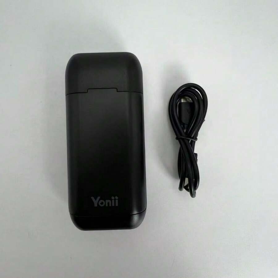 Pengisi Daya Baterai Lithium Pintar Yonii PD2 dengan Kabel USB-C. Kompatibel dengan Senter, Perlengkapan Luar Ruangan, dan Berbagai Perangkat Bertenaga Baterai. Menggunakan Sel Li-Ion 18650/21700. Buat Sendiri Solusi Daya Portabel Anda. Baterai Tidak Termasuk. - Hitam - View 1