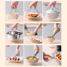 1pc Silicone Cat Paw Snack Clip Creative Food Clip Multifunctional Mini BBQ Clip Cake Bread Clip Potato Chip Clip Ice Cube Clip Fruit Rack Salad Clip - Multicolor - View 7