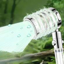 3-Mode Filter Boost Handheld Shower Set|One-Click Stop + 16 Replacement Cartridges|Home Water Purifying Beauty Shower Head|High Flow Bath Sprayer (For Shower Use Only) - Filtered Version - View 3