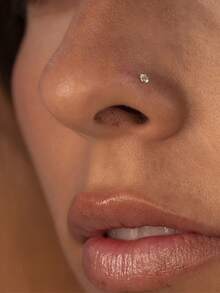 Stainless Steel Cubic Zirconia Nose Stud Set (1.5/2/2.5/3mm Silver & Gold) - Hypoallergenic Body Jewelry For Daily Wear, Parties & Special Occasions - Gold - View 4