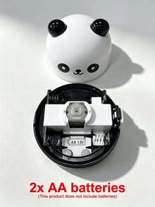 Cute Cartoon Mini Desktop Vacuum Cleaner, Portable Table Dust Sweeper With Nylon Brush, Small Debris Eraser Vacuum For Pencil Shavings, Keyboard, Office & School Study Use - View 7