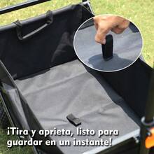 Garden Carts - [5-inch Wheel, Flat-folding, Rear-opening Type] 80L - View 11